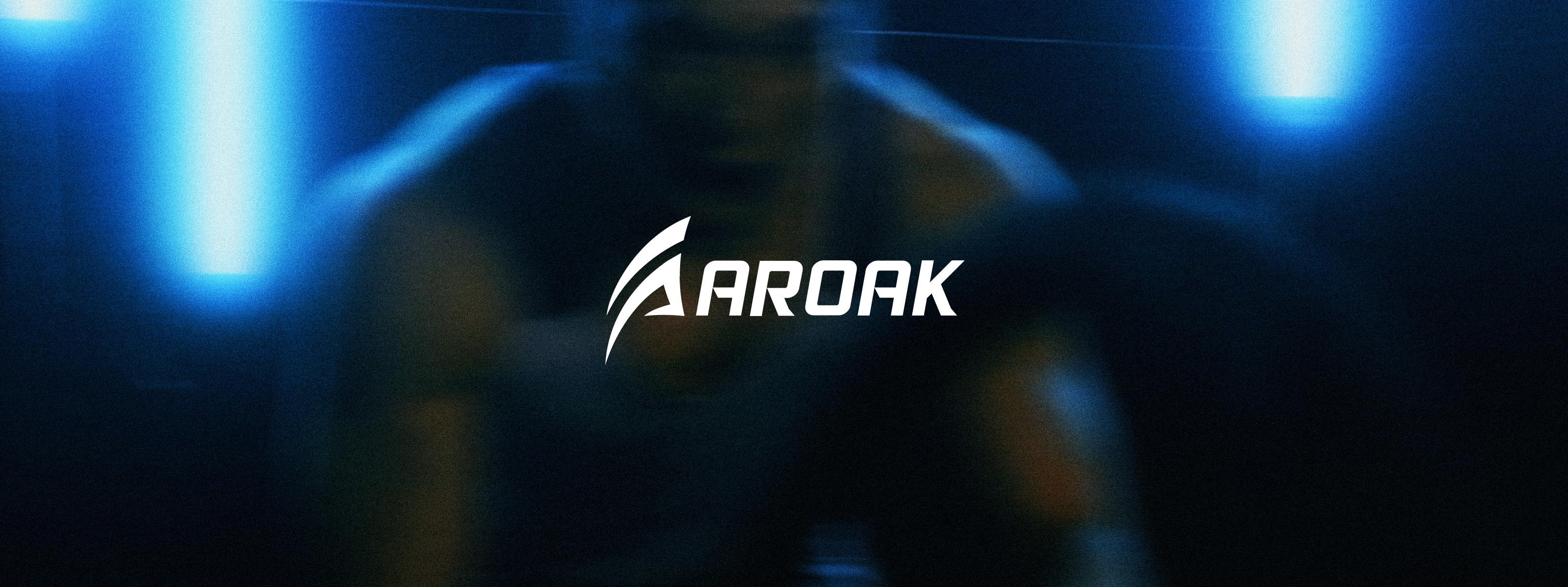 Aroak 運動健身服飾品牌 LOGO 主視覺形象橫式長方形版本-2