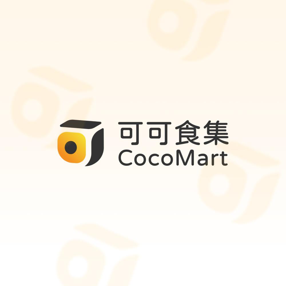 Cocomart 可可食集品牌 CIS 企業識別 LOGO 設計正方形 banner