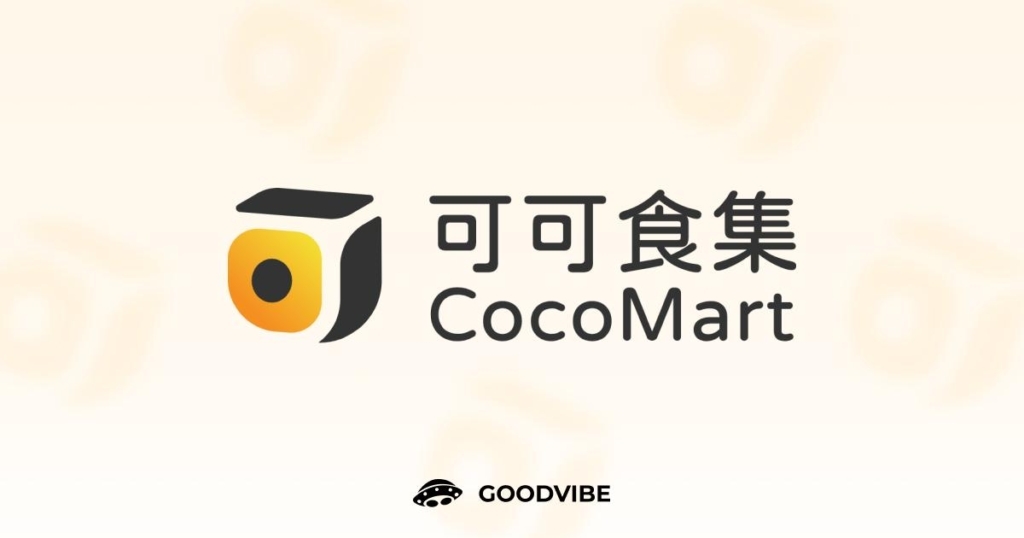 Cocomart 可可食集品牌 CIS 企業識別 LOGO 設計橫式長方形 banner