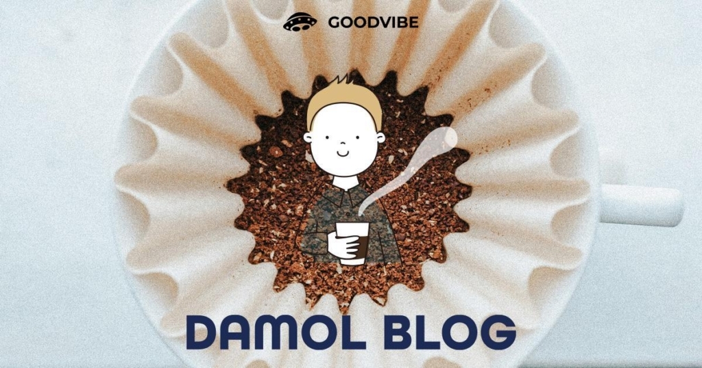 Damol 部落格品牌視覺 LOGO、插畫形象 Banner 設計
