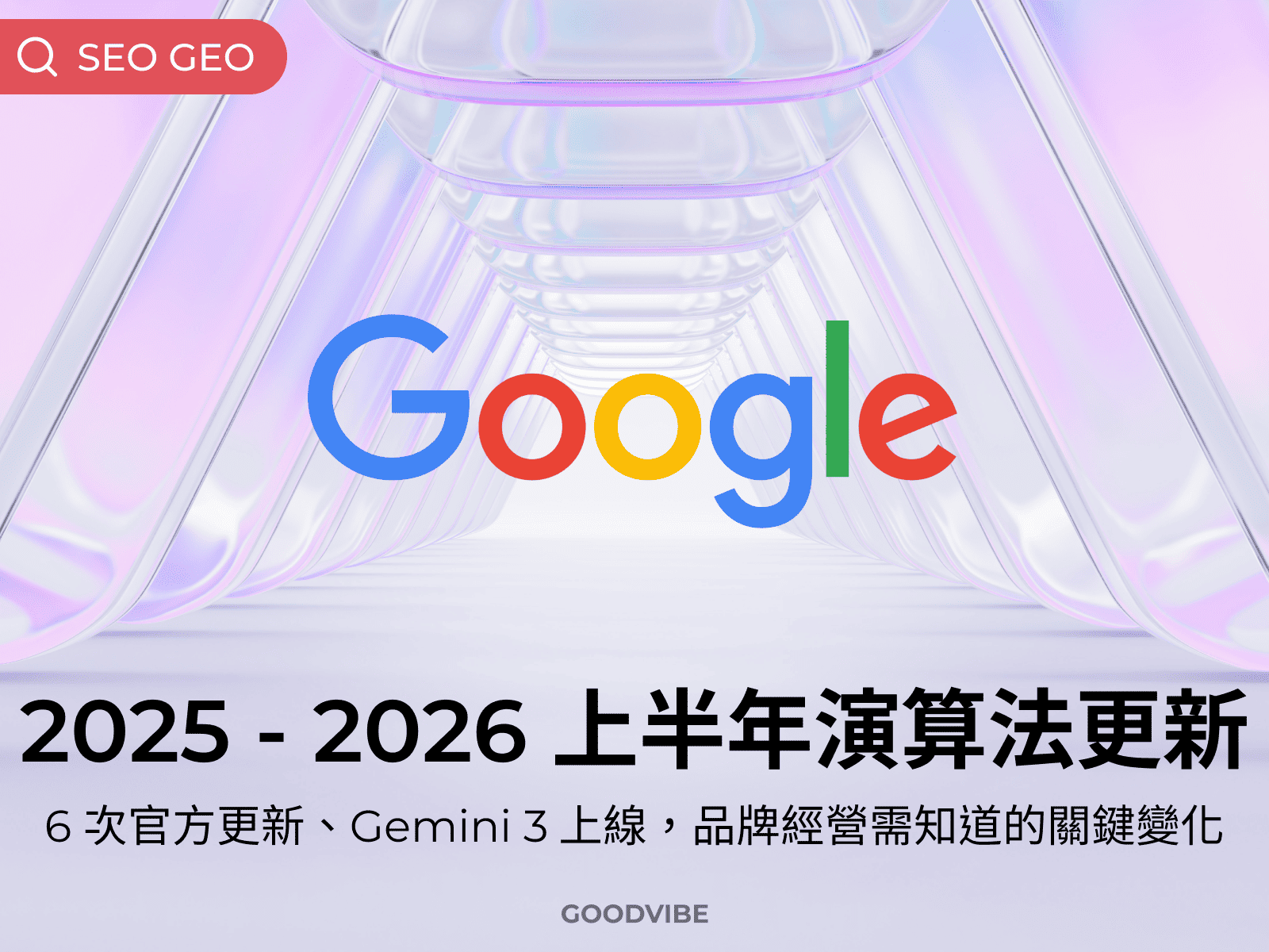 Google 演算法 2025-2026 上半年更新盤點文章封面圖