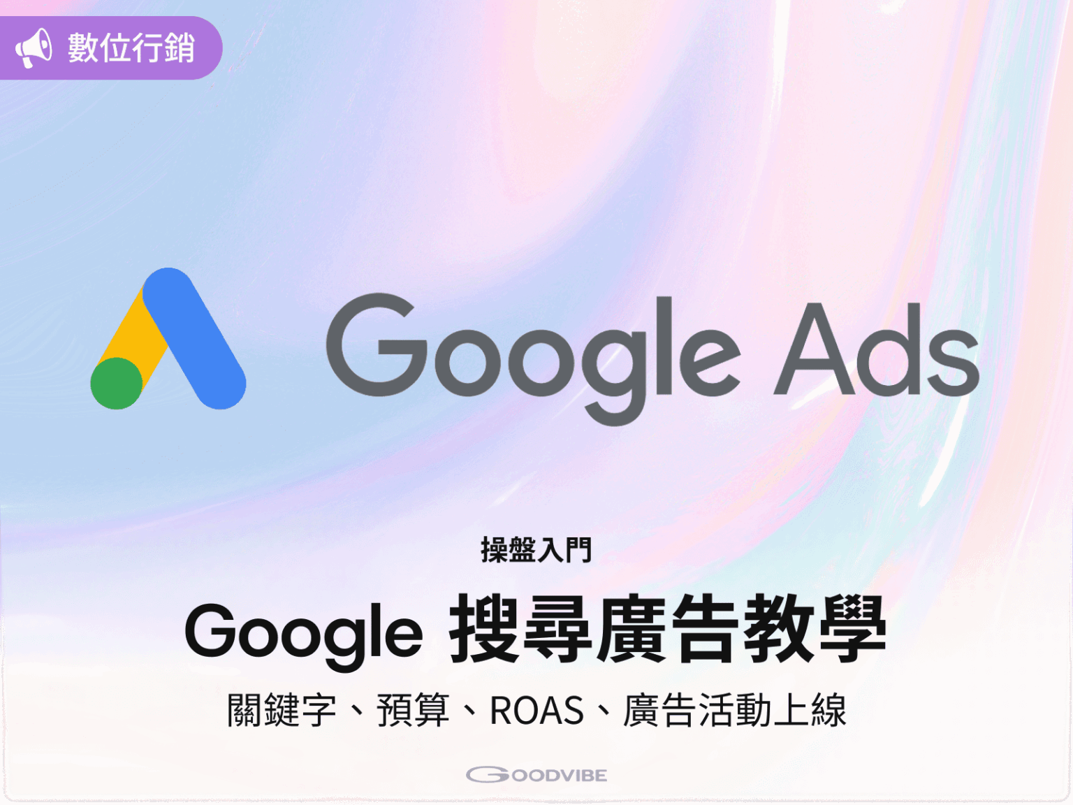 Google Ads 搜尋廣告操作教學文章封面